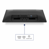 PHILIPS V LINE 241V8L/00 23.8" LED VA FORMATO 16:9 CONTRASTO 3.000:1 1XVGA 1XHDMI COLORE NERO GARANZIA ITALIA