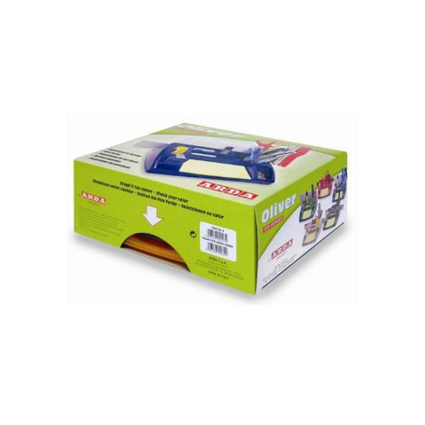 ARDA OLIVER PORTAOGGETTI DA TAVOLO IN POLISTIRENE 238X198X65 mm COL. NERO OPACO