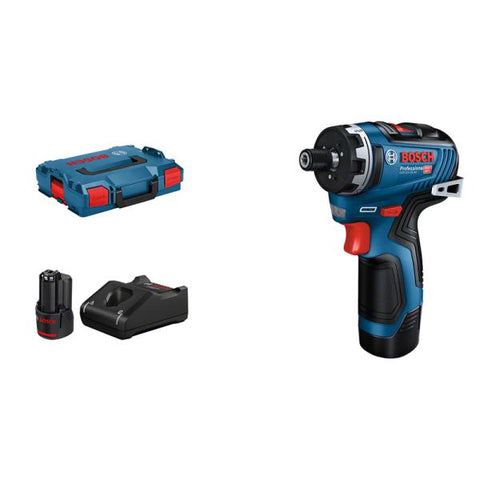 Bosch GSR 12V-35 1750 Giri/min Nero, Blu, Rosso