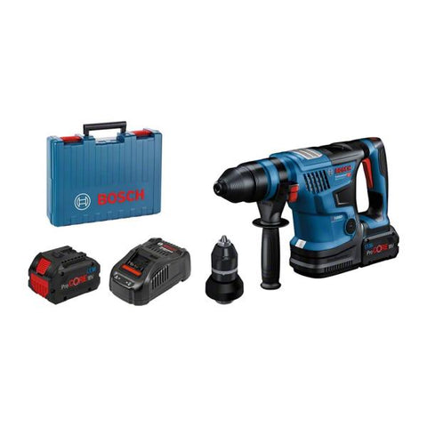 Bosch GBH 18V-34 CF Professional 500 Giri/min SDS-plus 4,9 kg Nero, Blu