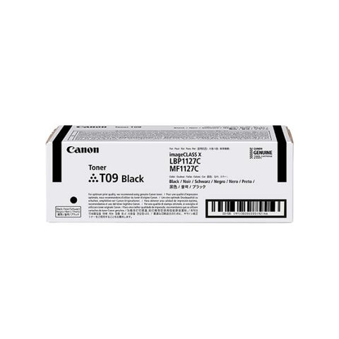 Canon TONER T09 BK 1 pezzo(i) Originale Nero