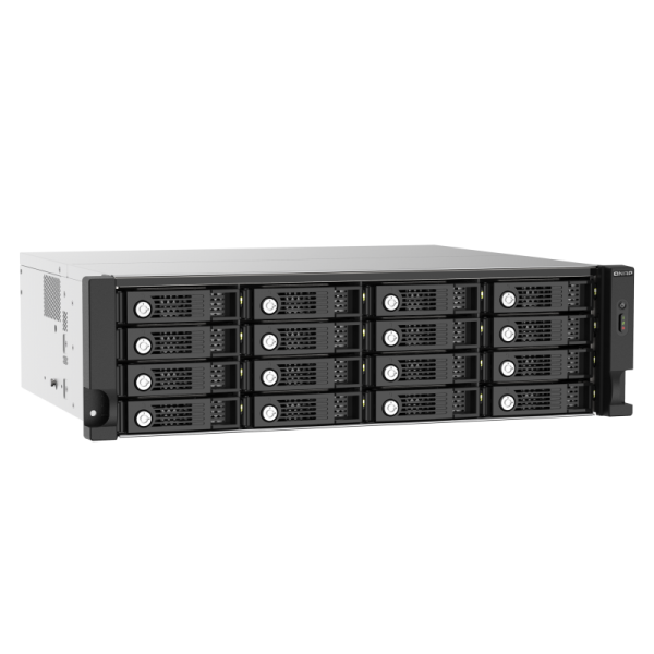 QNAP TL-R1620SEP STORAGE CHASSIS RACK 3U 16BAY HDD/SSD 2.5"/3.5" INTERFACCIA SAS-3/SATA III COLORE NERO/GRIGIO