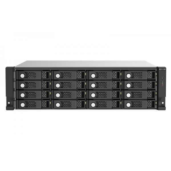 QNAP TL-R1620SEP STORAGE CHASSIS RACK 3U 16BAY HDD/SSD 2.5"/3.5" INTERFACCIA SAS-3/SATA III COLORE NERO/GRIGIO