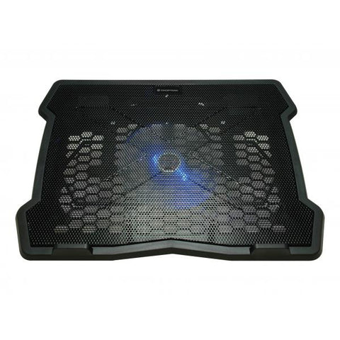 CONCEPTRONIC 1-FAN LAPTOP COOLING PAD PAD DI RAFFREDDAMENTO PER NOTEBOOK FINO A 15.6" 1 VENTOLA NERO