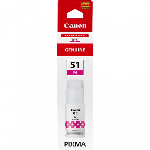 INK CANON GI-51 M MAGENTA FLACONE DA 70ML 7.700PP X PIXMA G1520 G2520 G2560 G3520 G3560