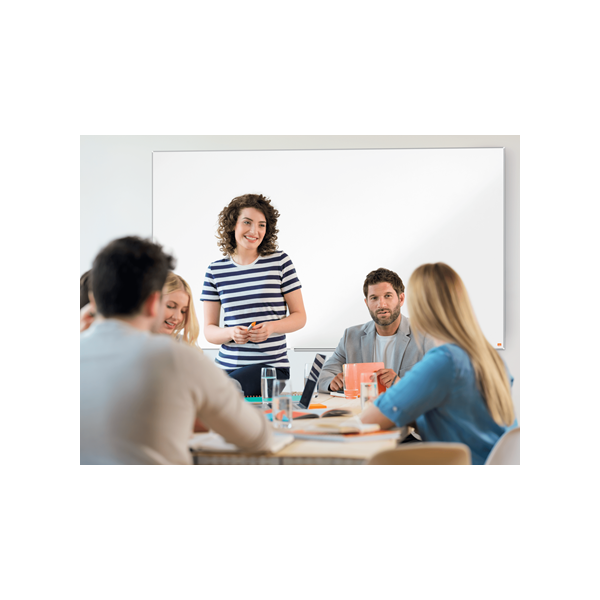 Nobo Impression Pro lavagna 1210 x 679 mm Magnetico (Nobo Impression Pro 1220x690mm Widescreen Nano Clean Magnetic Whiteboard)
