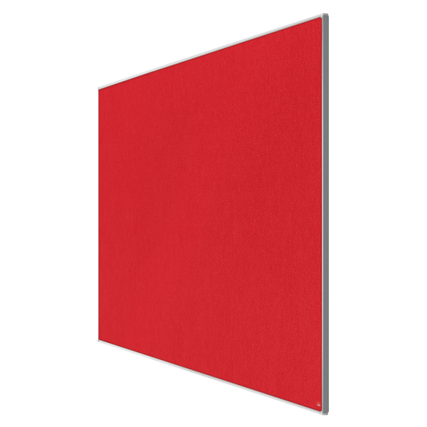 Nobo Impression Pro bacheca per appunti Interno Rosso (Nobo 1915422 Impression Pro 1550x870mm Widescreen Red Felt Notice Board)