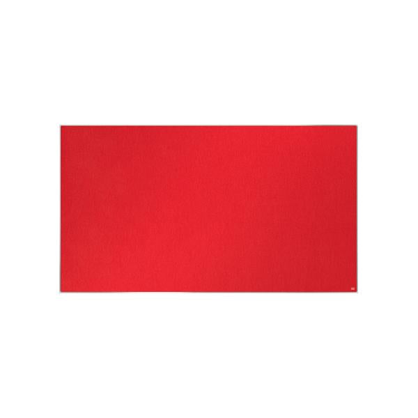 Nobo Impression Pro bacheca per appunti Interno Rosso (Nobo 1915422 Impression Pro 1550x870mm Widescreen Red Felt Notice Board)