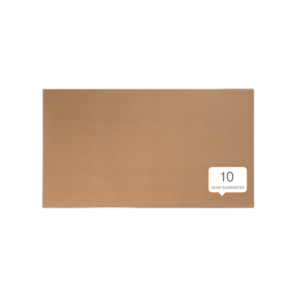 Nobo 1915417 bacheca per annunci Bacheca fissa Marrone Sughero (Nobo 1915417 Impression Pro 1550x870mm Widescreen Cork Notice Board)