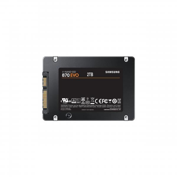 Samsung 870 EVO 2 TB 2.5 Serial ATA III V-NAND MLC (Samsung 870 EVO MZ-77E2T0B - 2TB - SAT)