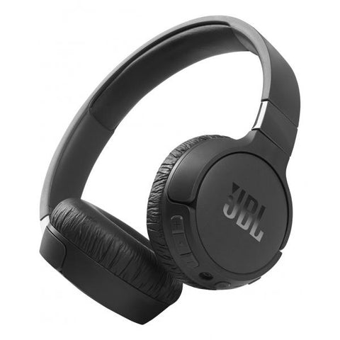 JBL TUNE 660NC CUFFIE BLUETOOTH WIRELESS CON MICROFONO CANCELLAZIONE ATTIVA DEL RUMORE NERO