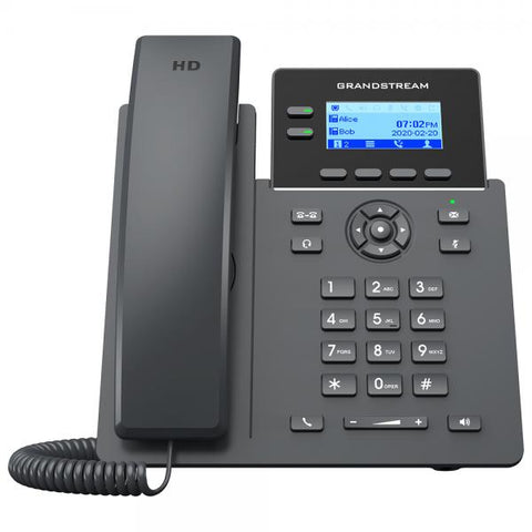 Grandstream Networks GRP2602W telefono IP Nero LCD Wi-Fi