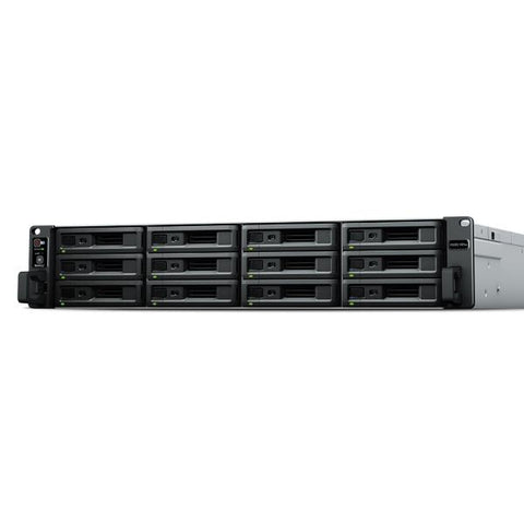 SYNOLOGY RS3621RPXS NAS CHASSIS RACK 2U XEON D-1531 2.2GHZ RAM 8GB-12 BAY HDD/SSD 2.5"/3.5" BLACK