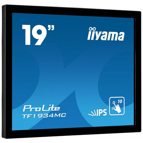 iiyama ProLite TF1934MC-B7X monitor touch screen 48,3 cm (19") 1280 x 1024 Pixel Multi-touch Nero