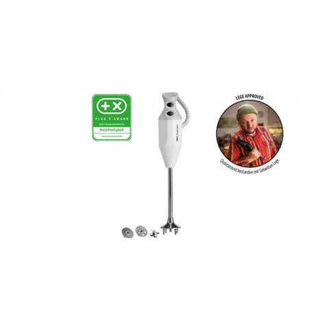 ESGE P 200 Profi Frullatore ad immersione 200 W Grigio, Acciaio inossidabile, Bianco
