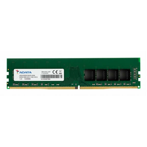 ADATA AD4U320016G22-SGN MEMORIA RAM 16GB 3.200MHz TIPOLOGIA DIMM TECNOLOGIA DDR4