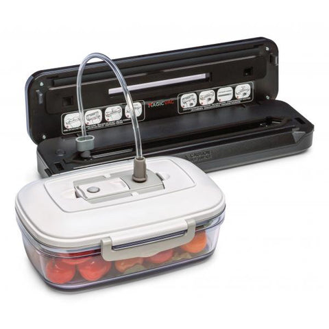 Magic Vac Compact macchina per sottovuoto 750 mbar Nero