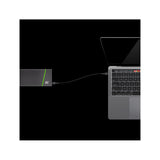 GREEN CELL KABGC30 CAVO USB-C A USB-C POWERSTREAM 60W POWER DELIVERY 1.2MT RICARICA RAPIDA QUICK CHARGE 3.0 BLACK
