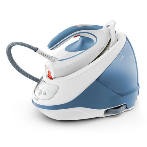 Tefal Express Protect SV9202E0 ferro da stiro a caldaia 2800 W 1,8 L Durilium AirGlide Autoclean soleplate Blu, Bianco