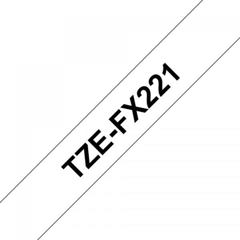 BROTHER TZEFX221 NASTRO TZ NERO / BIANCO