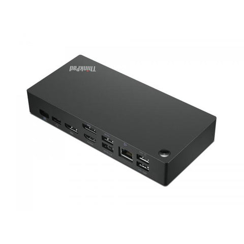 LENOVO THINKPAD UNIVERSAL USB-C DOCK - DOCKING STATION - USB-C - HDMI, 2 X DP - GIGE - 90 WATT