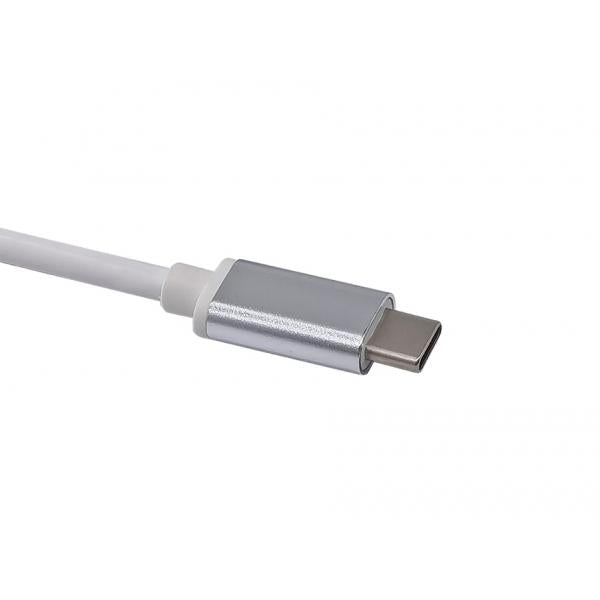 CONCEPTRONIC EQUIP HUB USB-C TO 3PORTE USB-A 3.0 1xPORTA LAN GIGABIT ETHERNET ARGENTO