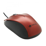 NGS MOUSE OTTICO 1200 DPI USB ROSSO