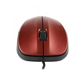 NGS MOUSE OTTICO 1200 DPI USB ROSSO