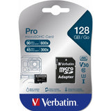 VERBATIM 128GB MICRO SDHC CLASSE 10 ADATTATORE