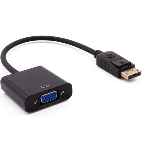 NILOX CAVO ADAPTADOR DA DISPLAYPORT A VGA (D-SUB) NERO