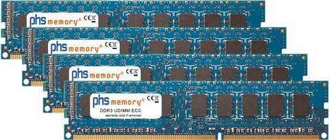 PHS-memory 32GB (4x8GB) Kit RAM Speicher fr Supermicro A+ Server 1042G-TF DDR3 UDIMM ECC 1600MHz PC3-12800E (SP259806)