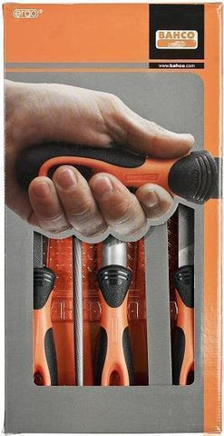 Bahco 1-478-10-1-2 Ergo Feilensatz 5 -Tlg 250mm Hieb 1 & 2 1 St. (1-478-10-1-2)