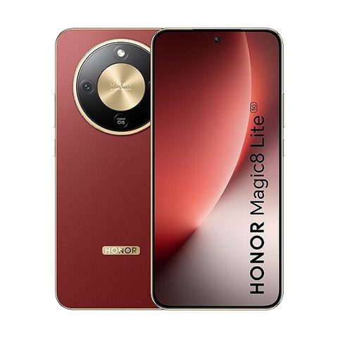 Honor Magic8 Lite 5G Smartphone 8GB RAM 512GB Speicher Dual-SIM Reddish Brown (5109CAFM)
