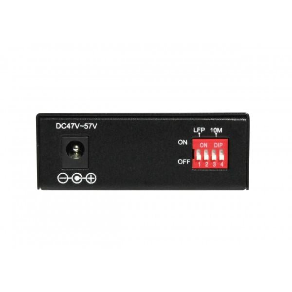 ALLNET ALL-MC202P-SFP1-POE convertitore multimediale di rete 1000 Mbit/s Modalità multipla, Modalità singola Nero