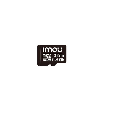 IMOU ST2-32-S1 MEMORY CARD MICROSDXC 32GB CLASSE 10 UHS-I U1 95/25 MB/SEC NERO
