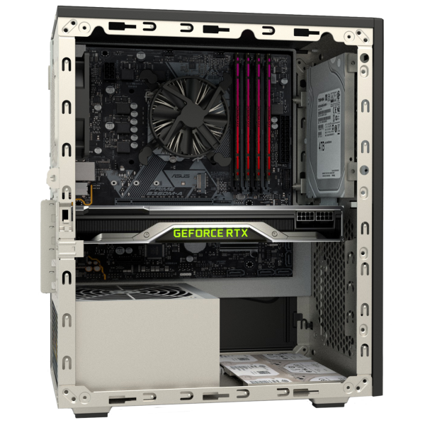 ITEK SMALLCOM-P CASE MINI TOWER M-ATX 1xUSB3 2XUSB2 1xUSB TYPE-C MESH NERO