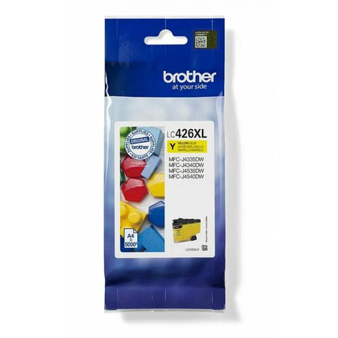 Tinta Brother LC-426XLY Giallo 5000 págs. X MFC-J4340DW MFC-J4540DWXL MFC-J4335DWXL MFC-J4535DWXL