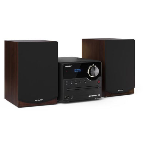 Sharp XL-B517D Microsistema audio per la casa 45 W Marrone