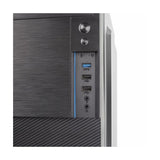 VULTECH VCO-A1699P REV. 2.1 CASE MIDI TOWER ATX MICRO-ATX MINI-ITX CON ALIMENTATORE 1XUSB 3.0 2XUSB 2.0 COLORE NERO