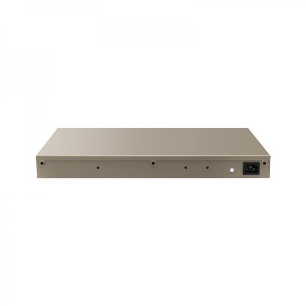 TENDA TEG1126P-24-410W SWITCH DI RETE NON GESTITO CHASSIS RACK 1U 24 PORTE RJ-45 GIGABIT ETHERNET SUPPORTO POE