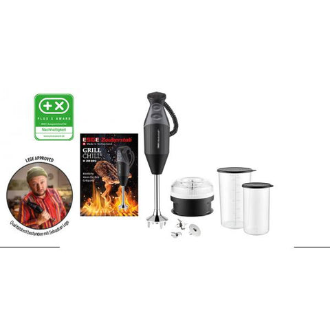 ESGE M 200 BBQ Frullatore ad immersione 200 W Nero, Cromo