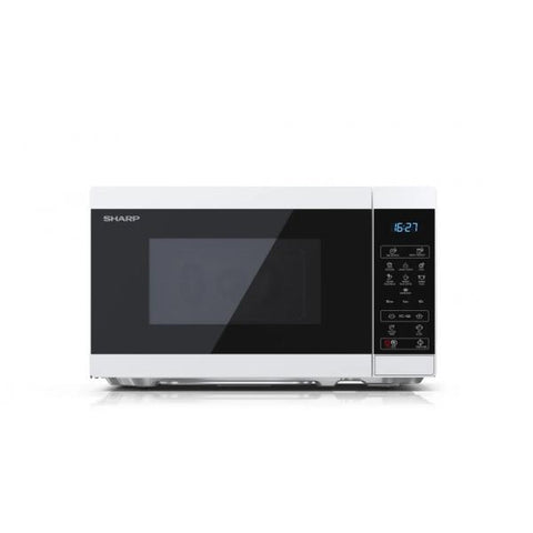 Sharp YC-MS02E-W forno a microonde Superficie piana Solo microonde 20 L 800 W Nero, Bianco