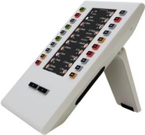 Auerswald COMfortel D-XT20i - Funktionstasten-Erweiterungsmodul fr VoIP-Telefon - wei (90275)