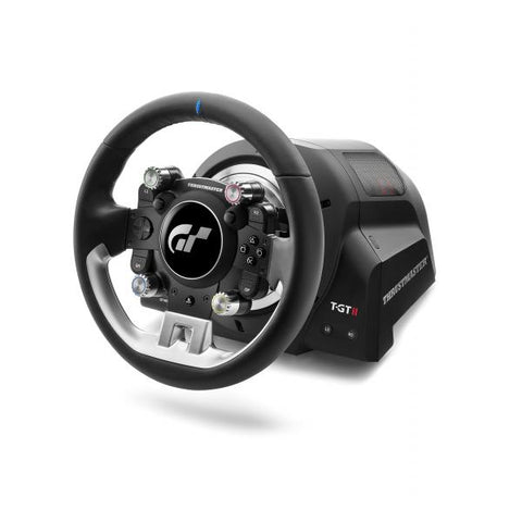 Thrustmaster 4160846 periferica di gioco Nero USB Volante PC, PlayStation 4, PlayStation 5 (Thrustmaster T-GT II SERVO BASE + WHEEL)
