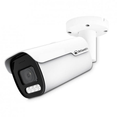 ATLANTIS ULTRAPLEX A11-UX1014A-BPV VIDEOCAMERA IP POE 8MPX 3840 x2016 H.264/265 20/25FPS 1/2.8" CMOS 5X IR 4 ARRAY LED 30M