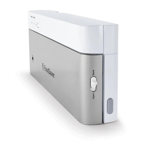 FoodSaver VS0100X macchina per sottovuoto Argento, Bianco