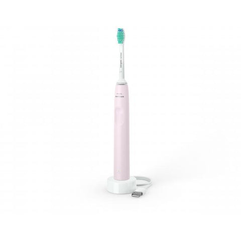 PHILIPS HX3651/11 SERIE 2100 SPAZZOLINO ELETTRICO RICARICABILE TECNOLOGIA SONICARE ROSA