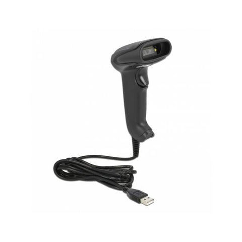 DeLOCK 90557 lettore di codici a barre Lettore di codici a barre portatile 1D/2D LED Nero