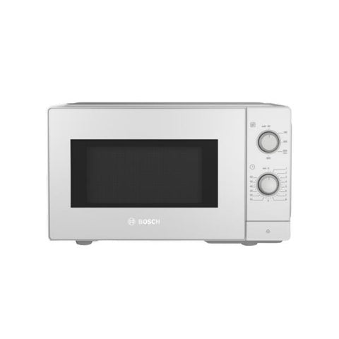 Bosch Serie 2 FL020MW0 Superficie piana Solo microonde 800 W Bianco