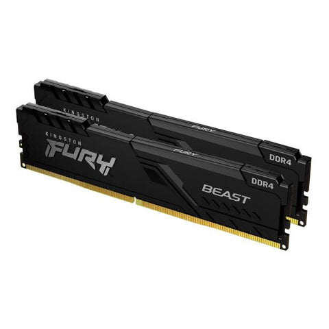 KINGSTON FURY BEAST BLACK 32GB 2 x 16GB DDR4 3.600MHz CL 18 DIMM